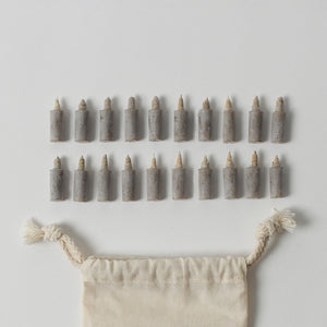 "何もしない"時間を創る和蝋燭セット(蝋燭単品10分 20本入)