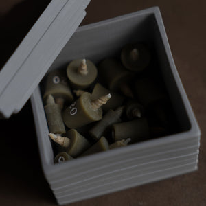 メディテーションのひとときを演出する和ろうそくセット