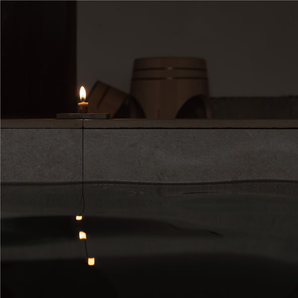 和蝋燭を通じてお風呂で気軽に楽しむ”何もしない時間”