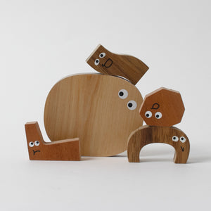 型抜きパズル（カバザクラセット）