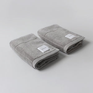 超長綿を使用した軽やかで滑らかなヘアタオル（2枚組）