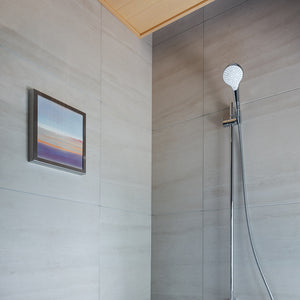 ceramic bath art Yu Yasuda「Between -Kiri no rinkaku-」